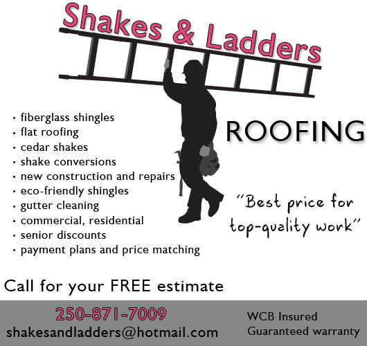 Shakes & Ladders Roofing